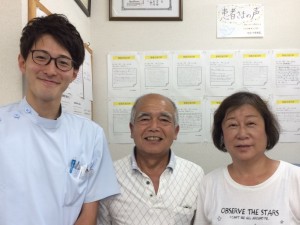 患者さまと遠藤先生　清水さん夫婦２